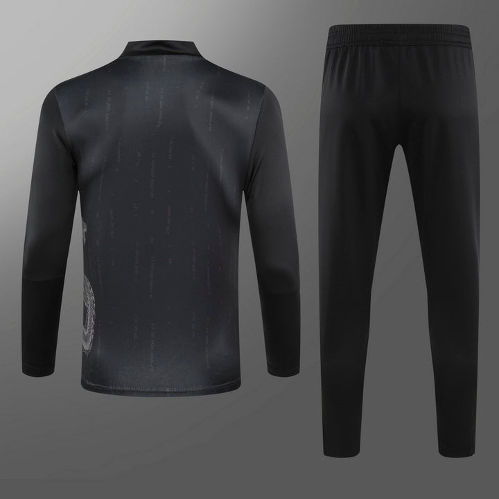 Real Madrid Tracksuit Black Dragon 2024 / 2025