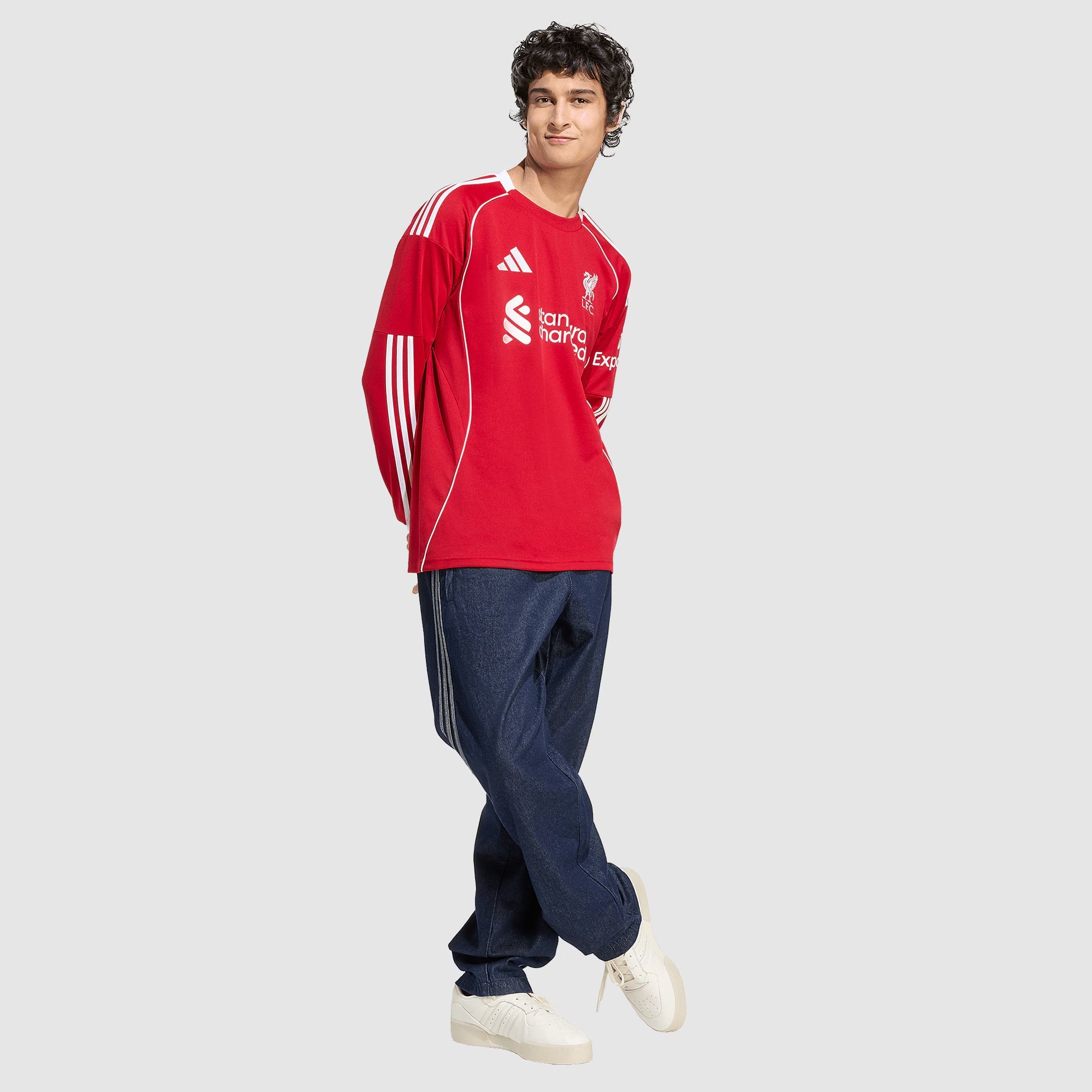 2025/26 Liverpool Long Sleeve LS Home Shirt