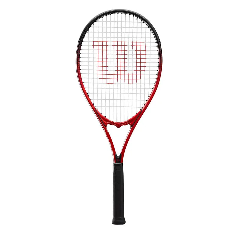 Tennis Racket – 27.25 Inch, Lightweight Aluminum, Oversized Head, Red