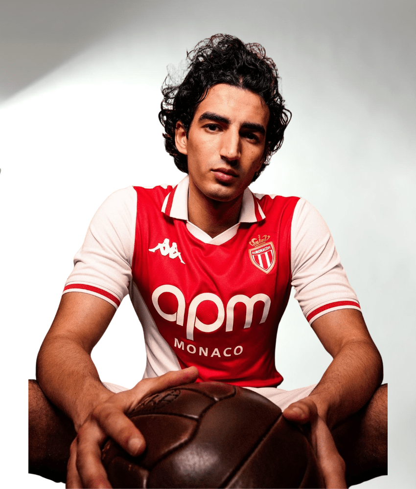 AS MONACO 2024/25 HOME SHIRT