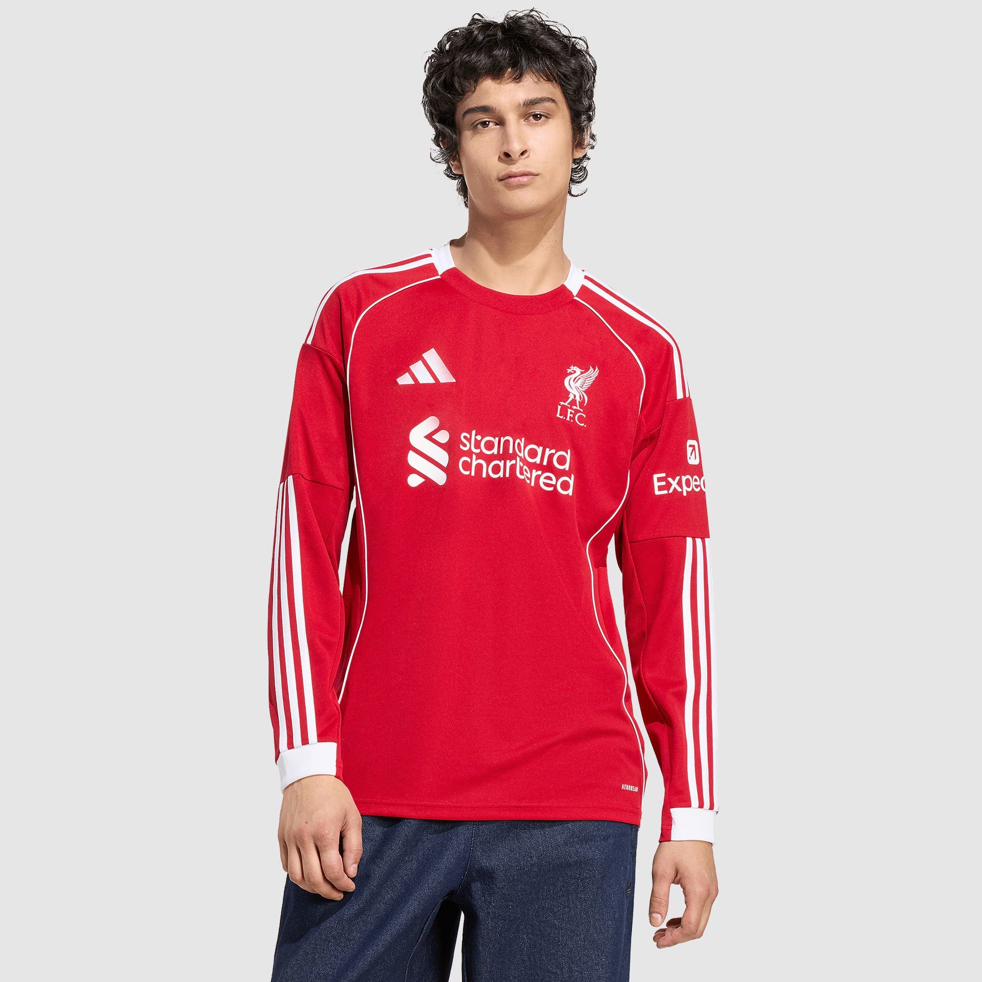 2025/26 Liverpool Long Sleeve LS Home Shirt
