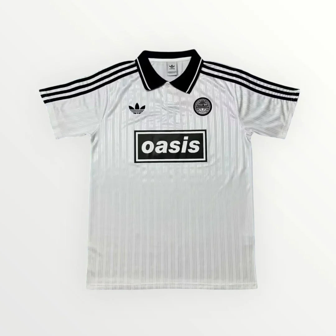 Adidas x Oasis Tour Jacquard white Shirt