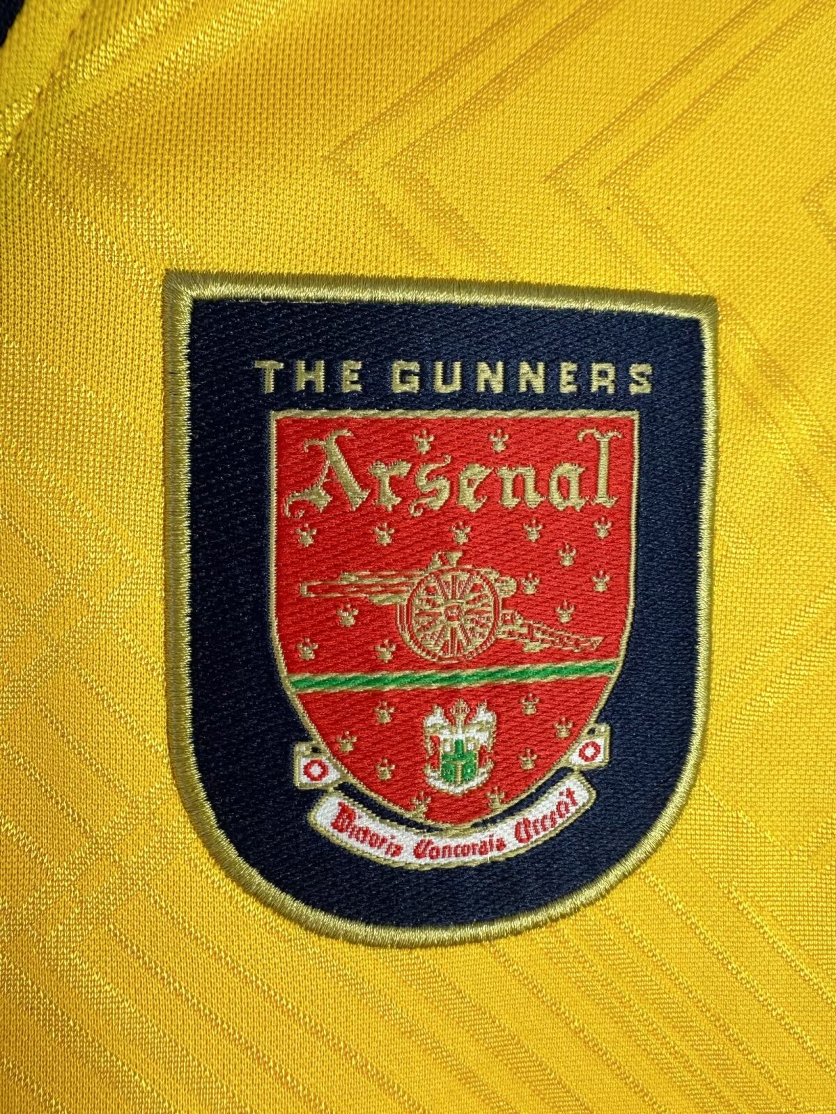 Arsenal Bruised Banana Long Sleeve Jersey - 1996-97