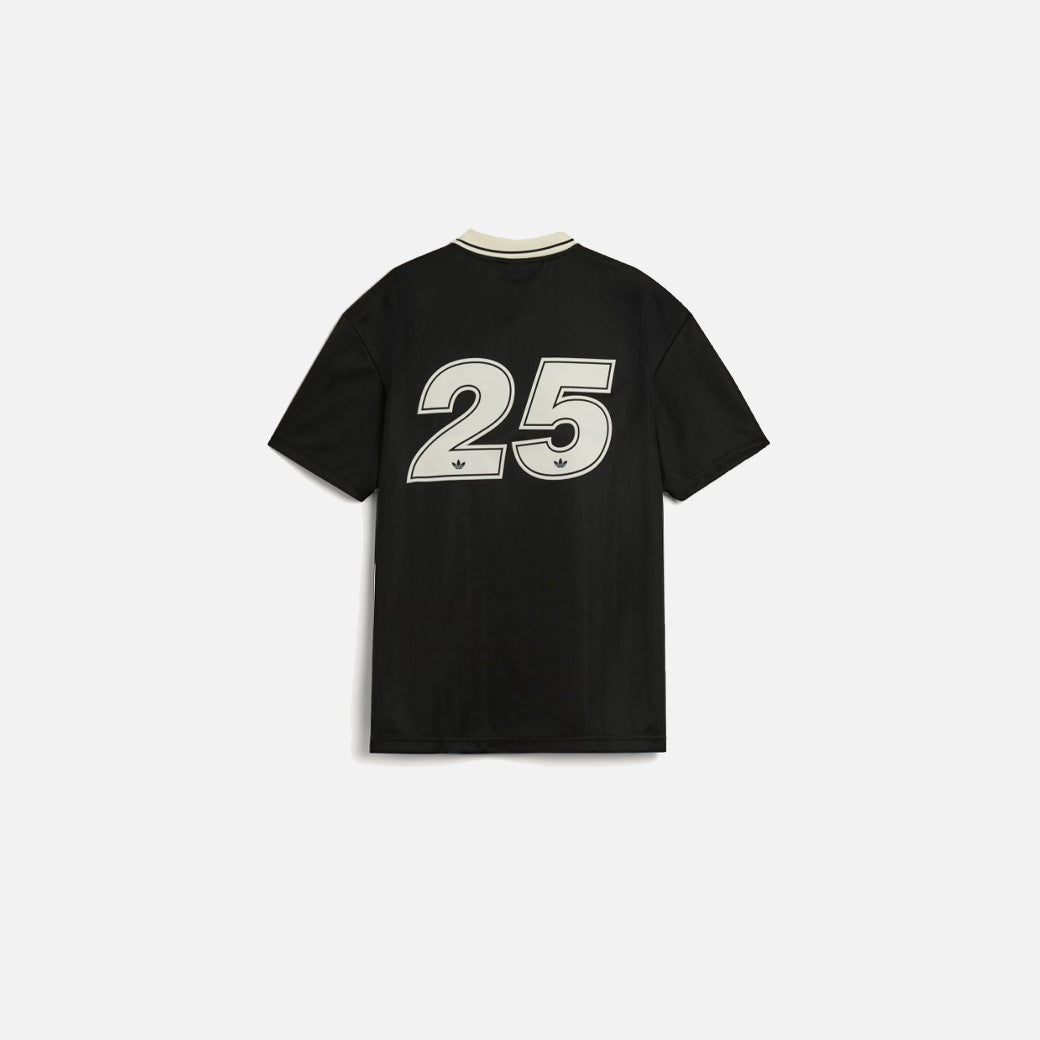 Adidas x Oasis Tour Jacquard Black Shirt