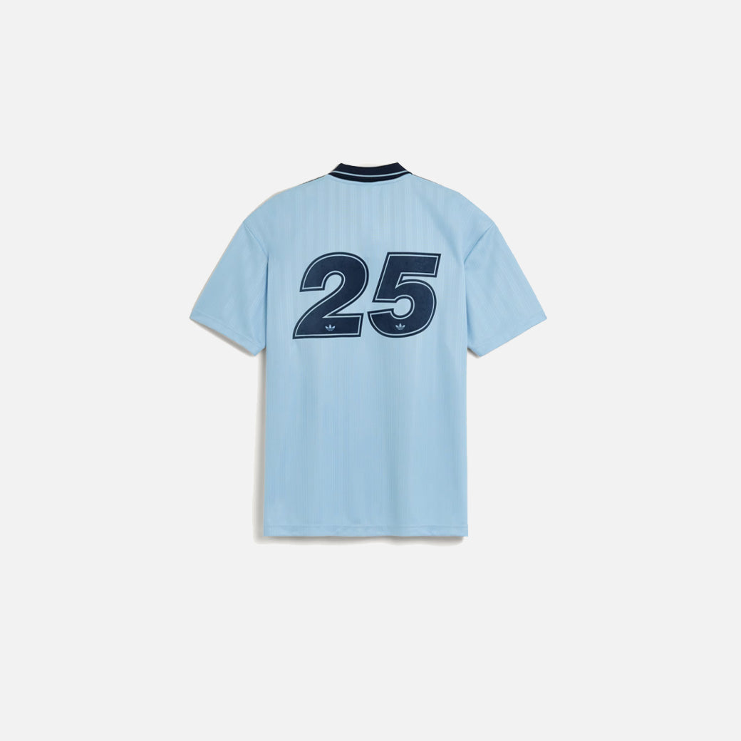 Adidas x Oasis Tour Jacquard Blue Shirt