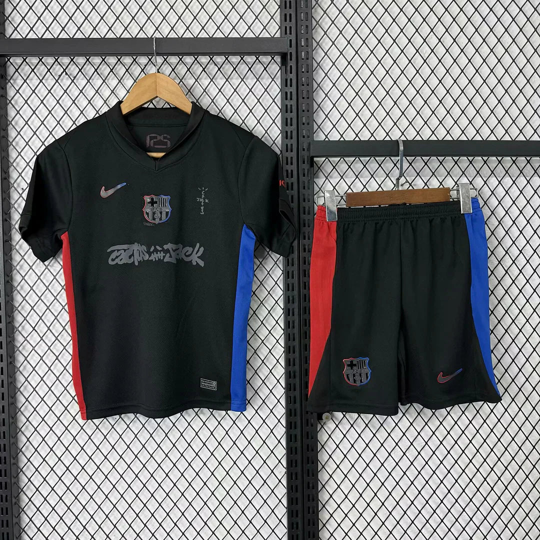 FC Barcelona × Travis Scott Kids Jersey