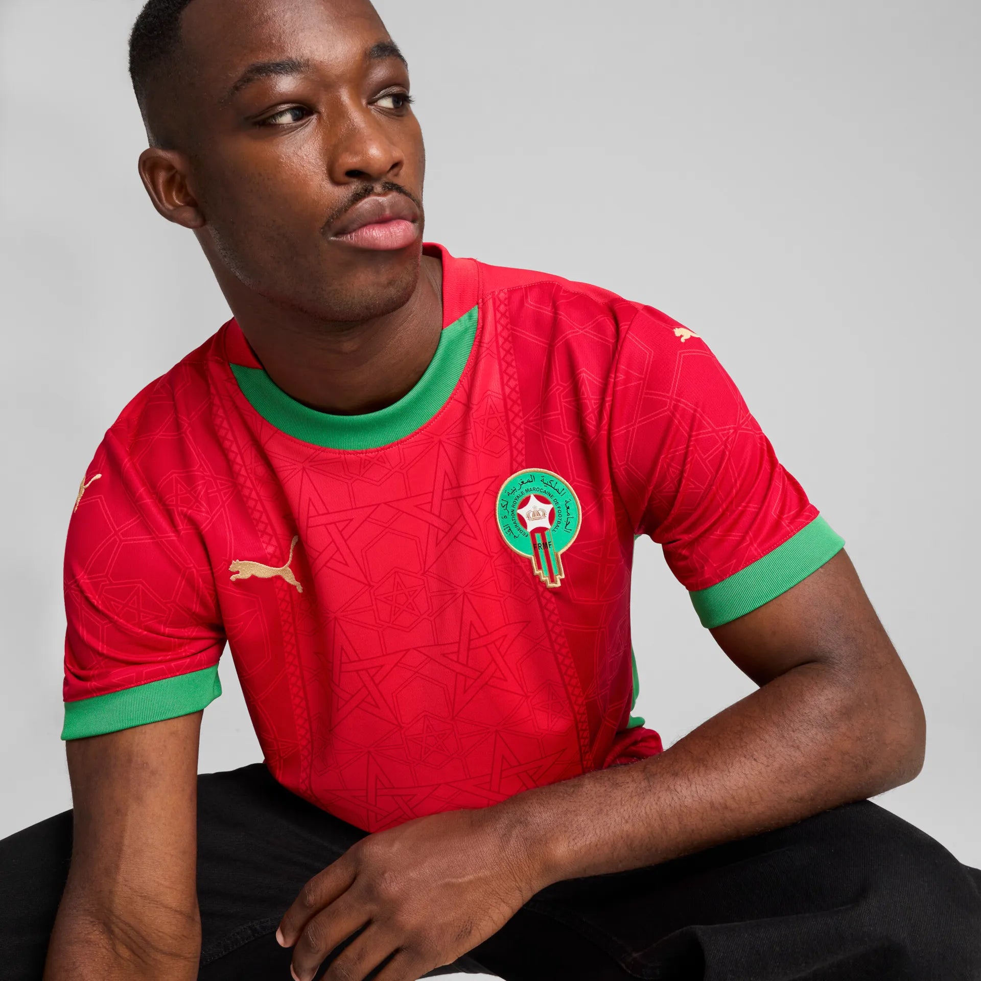 Morocco Home Jersey Men 2025 Red